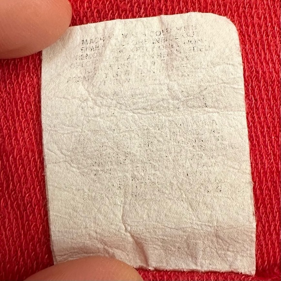 Coca Cola Heart Red Long Sleeves Crop Tee, Size XXL - Picture 11 of 12